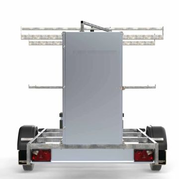 Closed Trailer Trolley for Scaffolding 250 - Safe, Sturdy and Anti-Theft