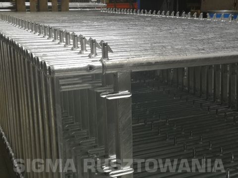 SIGMA 70P cephe iskelesi - 97,50 m2 çelik platformlu. Doğrudan üreticiden.