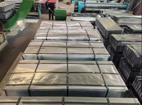 Telhas de aço onduladas de cor metálica | Telhas de zinco galvanizado 4x8 | Telhas de aço