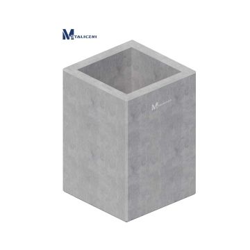 Mold for concrete garden flowerpots 35x35x50 cm and others - any size, mold manufacturer from Poland