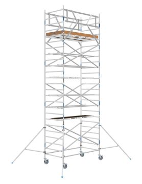 "Alumexx Classic" pastoliai 135 x 250 x 8,2 m darbinis aukštis su apsauga iš abiejų pusių